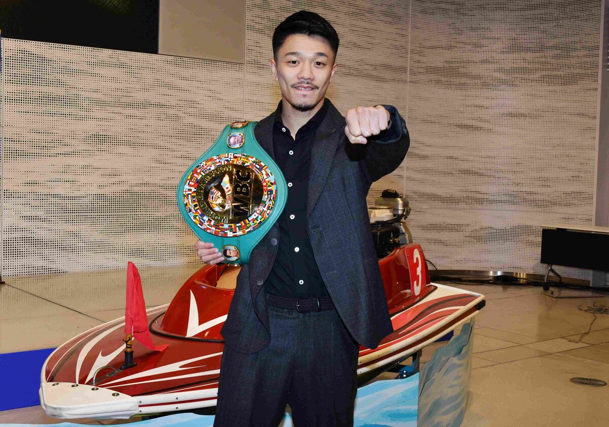WBC世界バンタム級王者・中谷潤人がボートレース情報番組に生出演